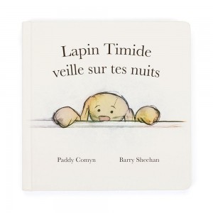 Story Books Jellycat Lapin Timide Veille Sur Tes Nuits Livre 19cm x 19cm x 2cm Blancas Ecuador | JMDAY9768