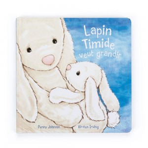 Story Books Jellycat Lapin Timide Veut Grandir Livre 21cm x 21cm x 2cm Blancas Ecuador | EVZNS2036