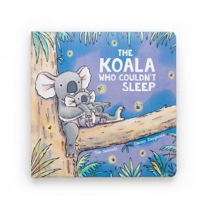Story Books Jellycat The Koala Who Couldn't Sleep Book 21cm x 21cm x 2cm Gris Ecuador | EVJAS1503