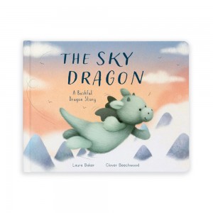 Story Books Jellycat The Sky Dragon Book 18cm x 23cm x 2cm Verde Ecuador | ZRVIP6314