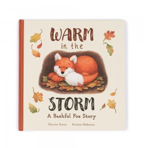 Story Books Jellycat Warm in the Storm Book 24cm x 25cm x 2cm Blancas Ecuador | GTRUI0715