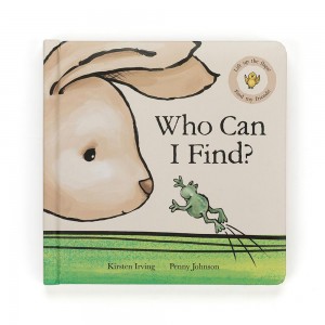 Story Books Jellycat Who Can I Find Book 19cm x 19cm x 2cm Beige Ecuador | ZCOJU8672