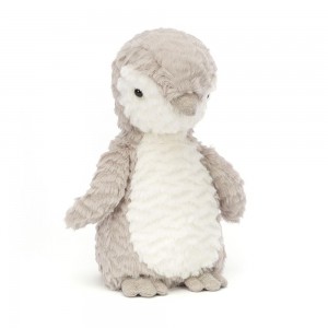 Ártico Y Antártida Jellycat Ditzi Penguin 26cm x 12cm x 11cm Gris Ecuador | AWZNT2706