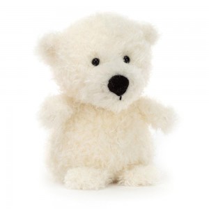 Ártico Y Antártida Jellycat Little Polar Bear 18cm x 10cm x 8cm Blancas Ecuador | TXVMP8164