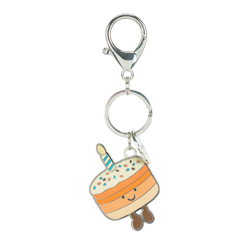 Amuletos Para Bolsos Jellycat Jellina Birthday Cake Keyring 11cm x 3.3cm x 0.3cm Naranjas  Ecuador |  COXJF6749