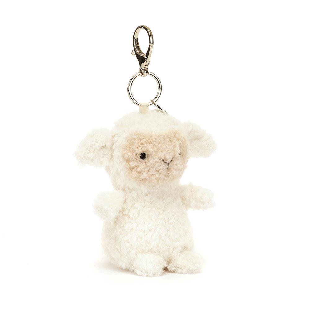 Amuletos Para Bolsos Jellycat Little Lamb 17cm x 6cm x 8cm Blancas  Ecuador |  OVSTD6394