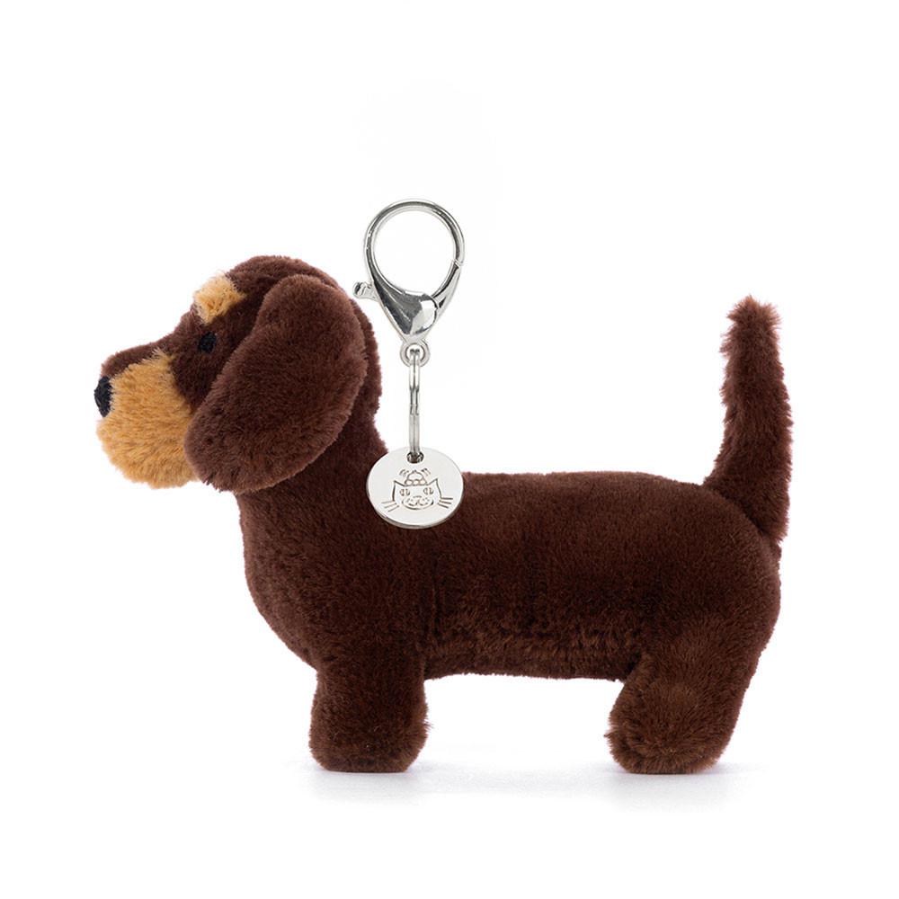Amuletos Para Bolsos Jellycat Otto Sausage Dog 12cm x 4cm x 11cm Marrones  Ecuador |  ROBDU7032