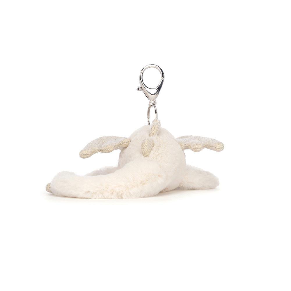 Amuletos Para Bolsos Jellycat Snow Dragon 12cm x 8cm x 22cm Blancas  Ecuador |  SNXBO8102