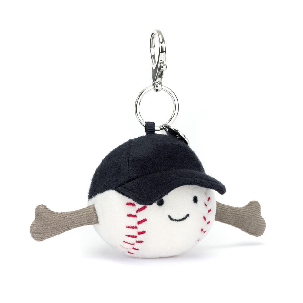 Amuletos Para Bolsos Jellycat Sports Baseball 12cm x 6cm x 6cm Blancas  Ecuador |  MCLBK3948