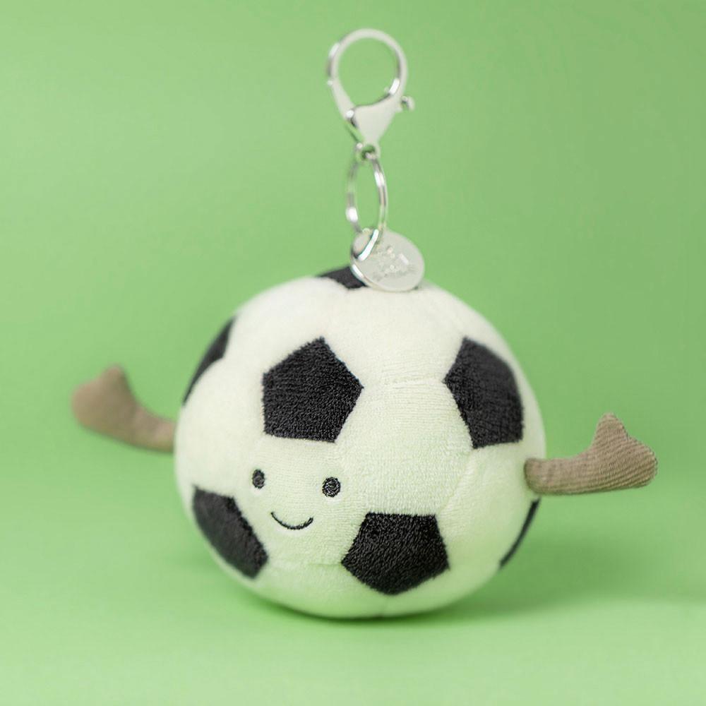 Amuletos Para Bolsos Jellycat Sports Football 16cm x 8cm x 6cm Blancas  Ecuador |  ETCRH5027