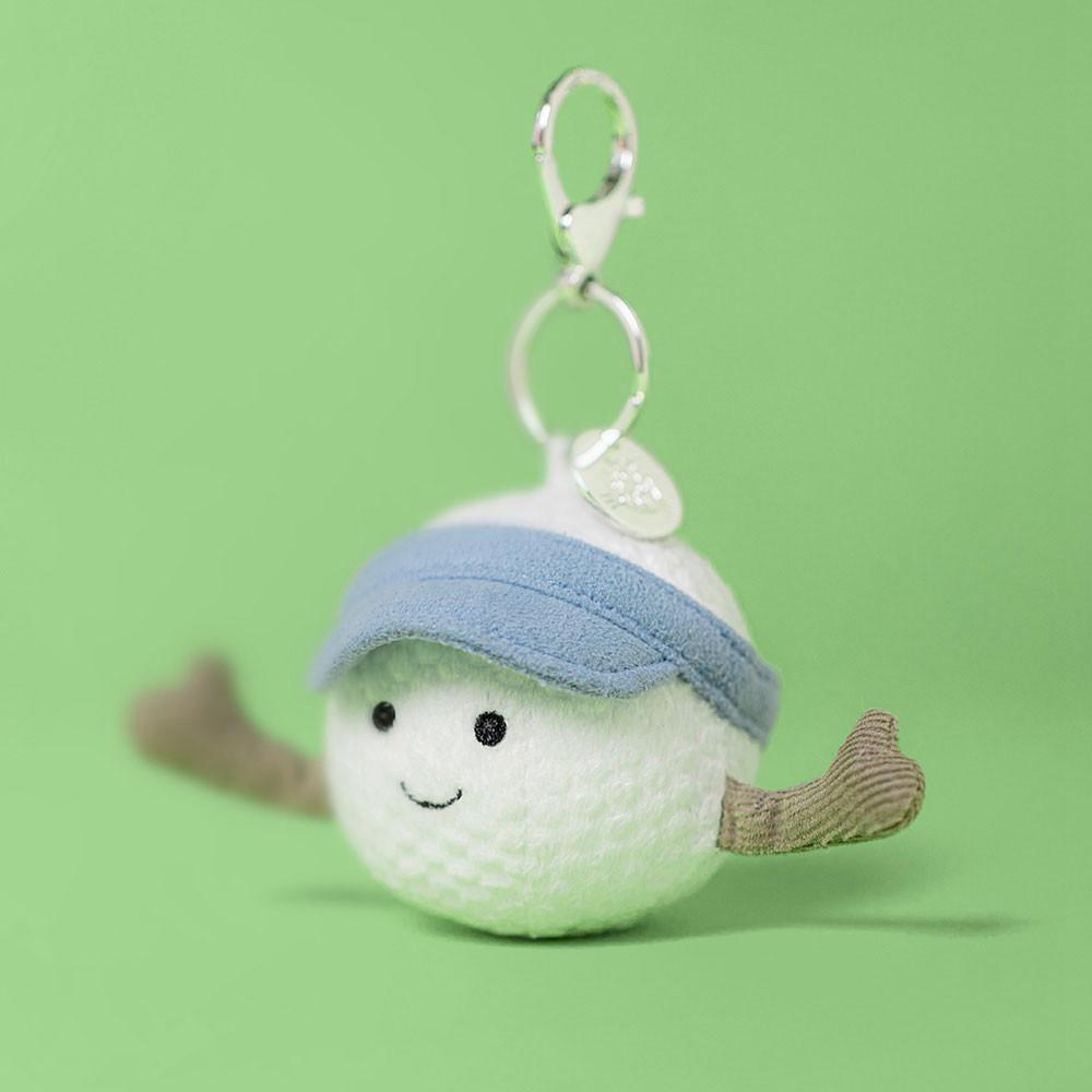 Amuletos Para Bolsos Jellycat Sports Golf 12cm x 6cm x 6cm Blancas  Ecuador |  TAWQS8034