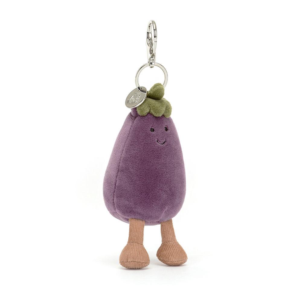Amuletos Para Bolsos Jellycat Vivacious Vegetable Aubergine 17cm x 5cm x 5cm Moradas  Ecuador |  WOBSY0972