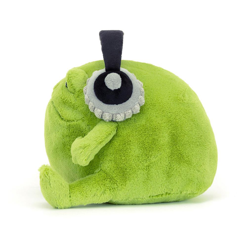 Anfibios Y Reptiles Jellycat Ricky Rain Frog Headphones 15cm x 16cm x 18cm Verde  Ecuador |  LNJZP7346