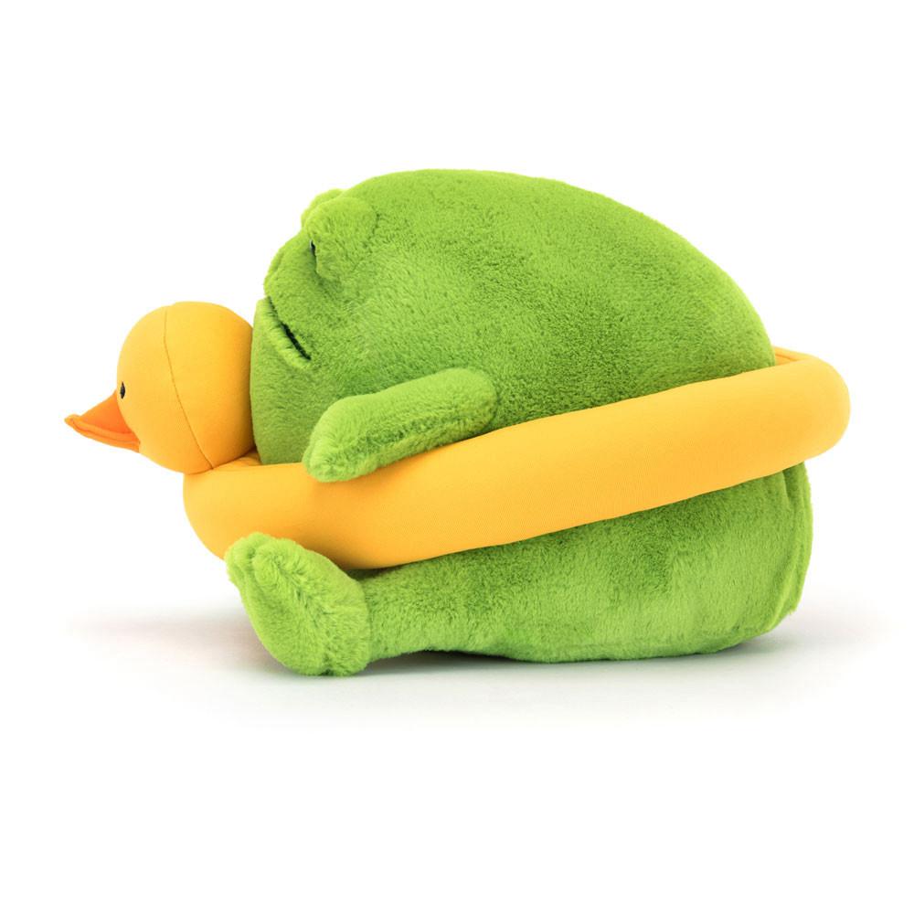 Anfibios Y Reptiles Jellycat Ricky Rain Frog Rubber Ring 15cm x 17cm x 18cm Verde  Ecuador |  PTZKM1459
