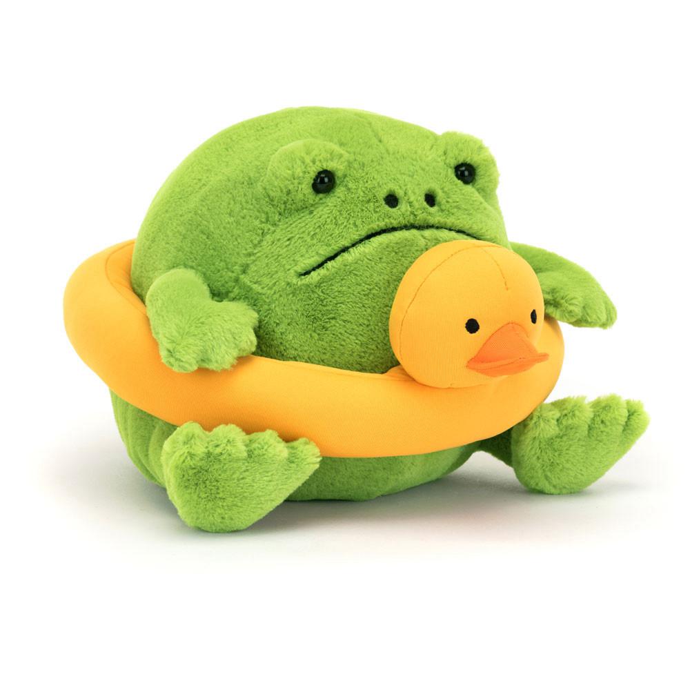 Anfibios Y Reptiles Jellycat Ricky Rain Frog Rubber Ring 15cm x 17cm x 18cm Verde  Ecuador |  PTZKM1459