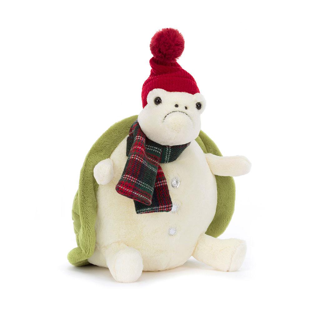 Anfibios Y Reptiles Jellycat Snowman Timmy Turtle 28cm x 20cm x 16cm Blancas  Ecuador |  CZLTO2375
