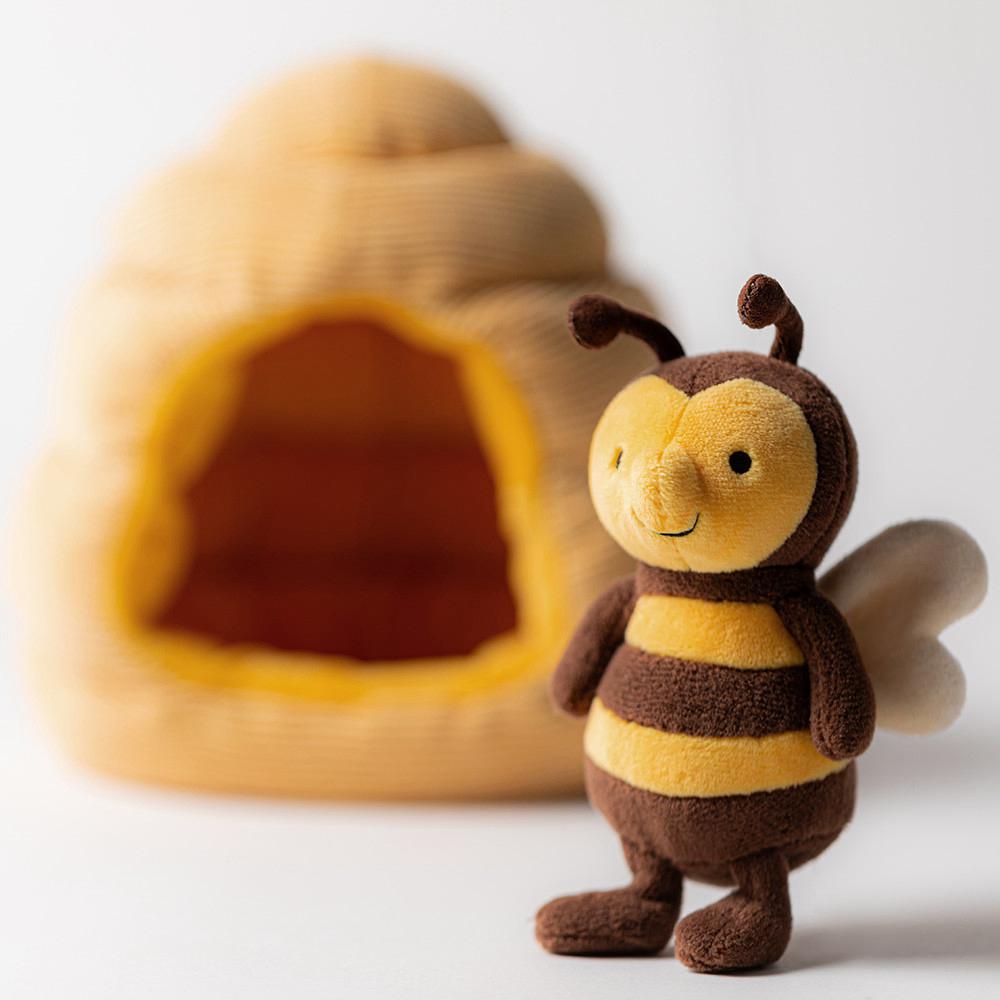 Bichos E Insectos Jellycat Honeyhome Bee 18cm x 17cm x 13cm Amarillo  Ecuador |  IQDUP6173