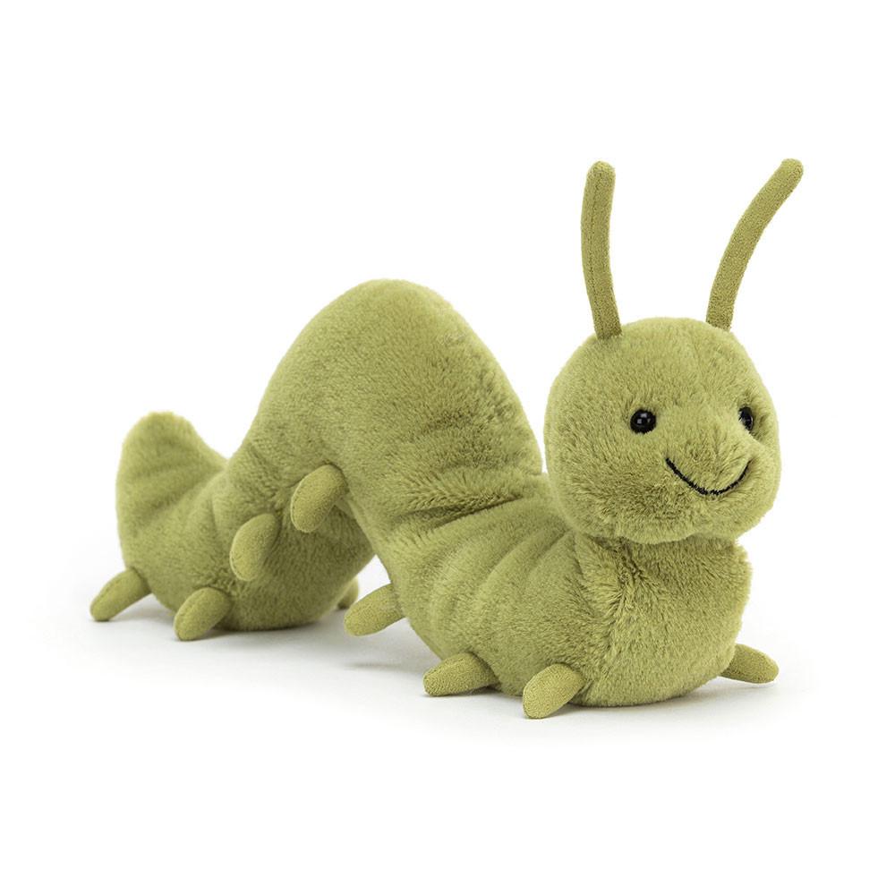 Bichos E Insectos Jellycat Wriggidig Caterpillar 11cm x 5cm x 25cm Verde  Ecuador |  HUZTY0156