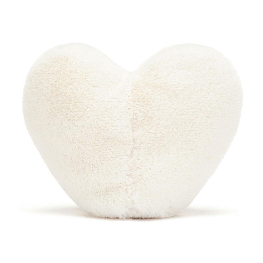 Boda Y Aniversario Jellycat Amuseables Cream Heart 11cm x 12cm x 4cm Blancas  Ecuador |  MVEKW2359