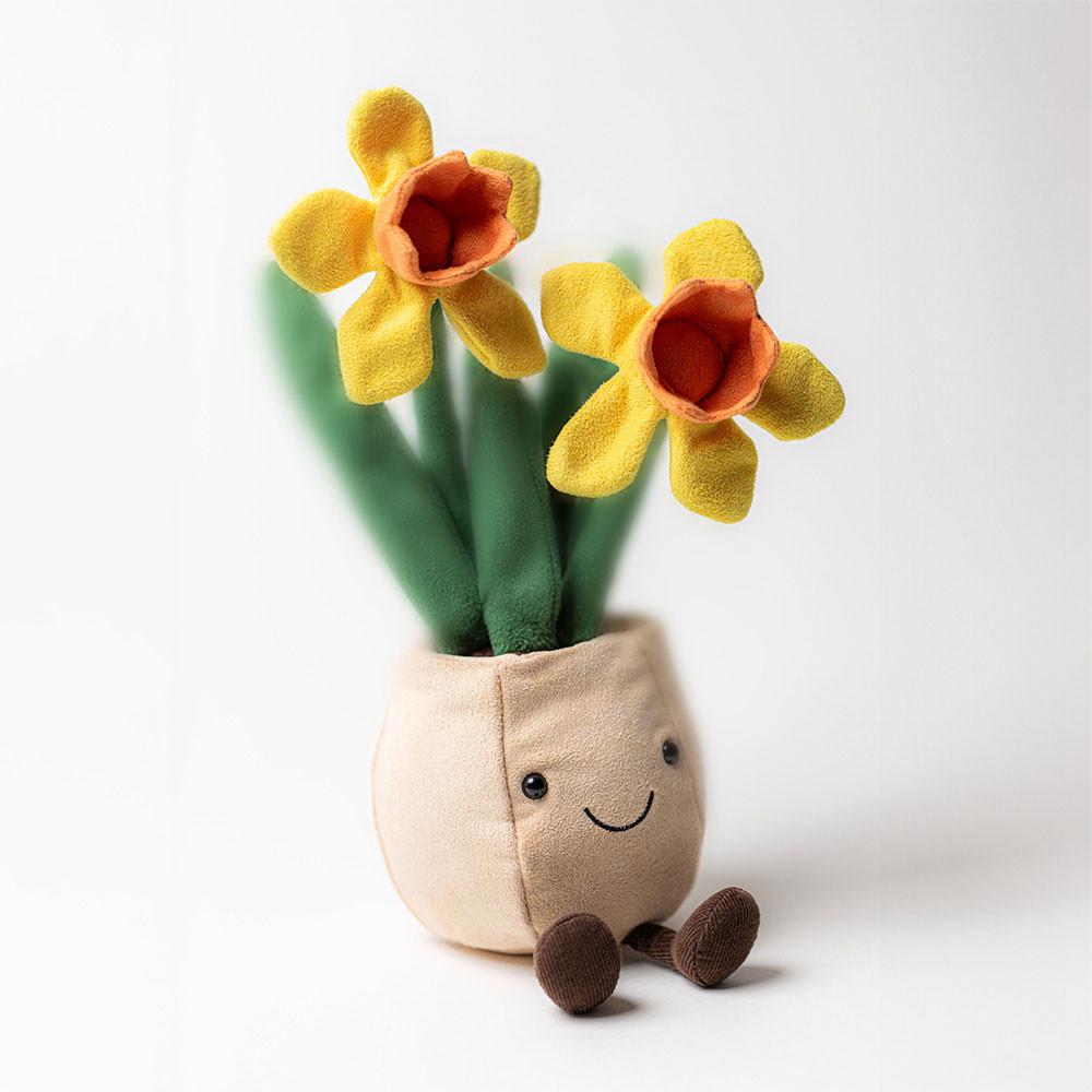 Boda Y Aniversario Jellycat Amuseables Daffodil Pot 29cm x 11cm x 11cm Amarillo  Ecuador |  APSQW5961