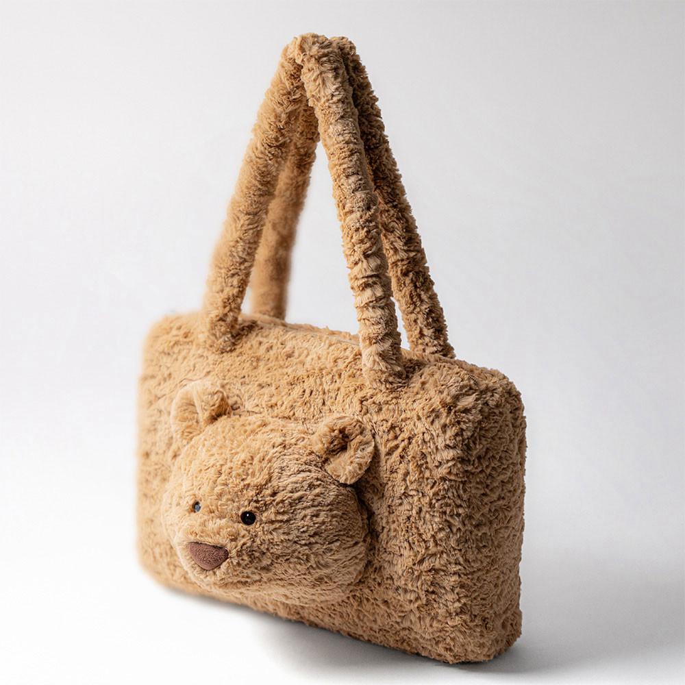 Bolsas Jellycat Bartholomew Bear Tote 24cm x 36cm x 8cm Marrones  Ecuador |  FHRWU4258