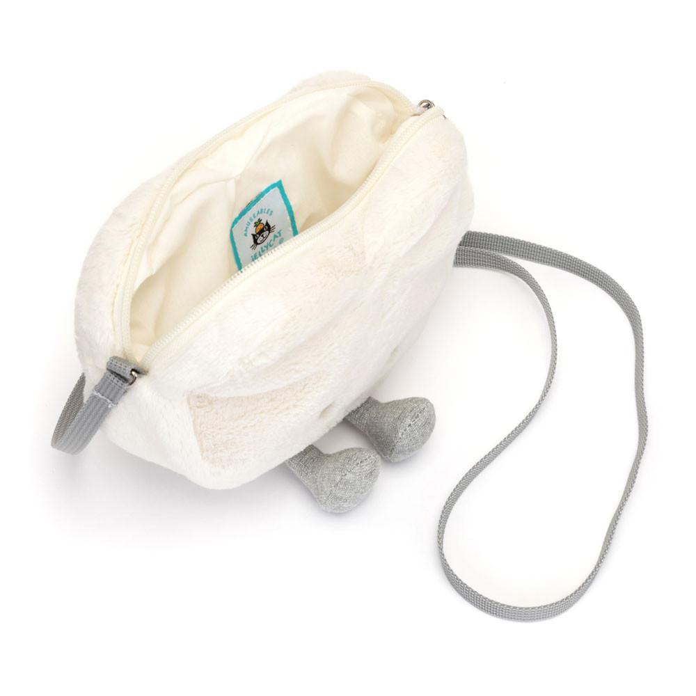 Bolsas Jellycat Cream Heart 17cm x 18cm x 5cm Blancas  Ecuador |  NFXUS7208