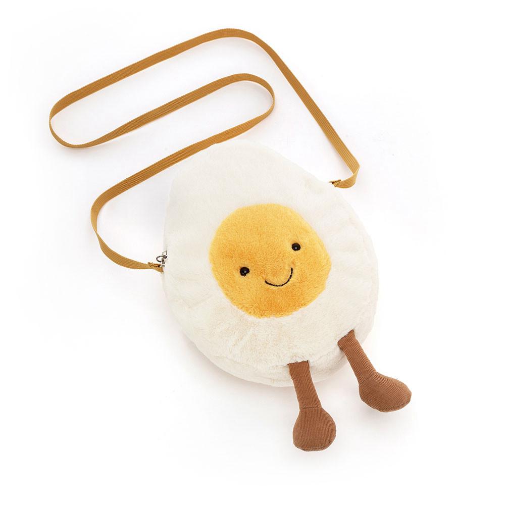 Bolsas Jellycat Happy Boiled Egg 28cm x 18cm x 10cm Blancas  Ecuador |  UHZAX3698