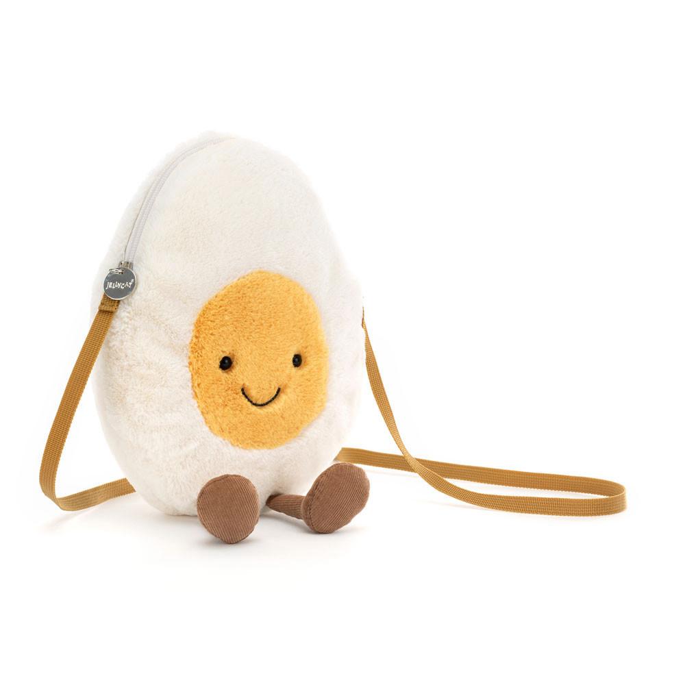 Bolsas Jellycat Happy Boiled Egg 28cm x 18cm x 10cm Blancas  Ecuador |  UHZAX3698
