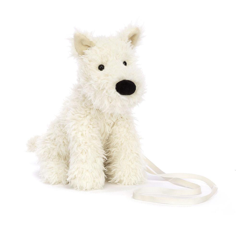 Bolsas Jellycat Munro Scottie Dog 23cm x 12cm x 10cm Blancas  Ecuador |  AWZRL1592