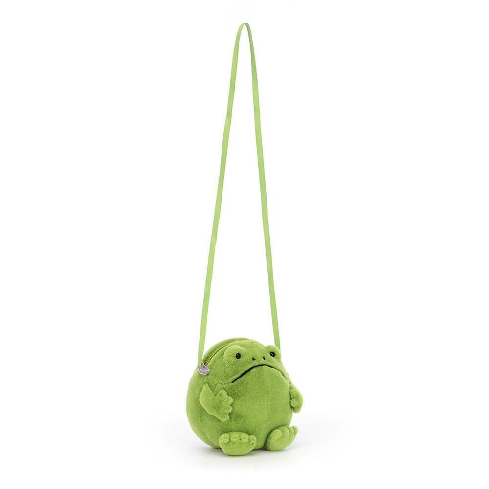 Bolsas Jellycat Ricky Rain Frog 17cm x 17cm x 5cm Verde  Ecuador |  AMWTP4506
