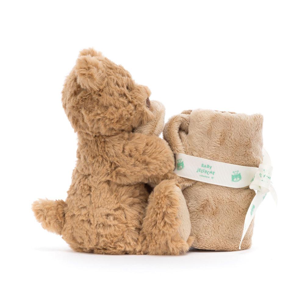 Chupete De Conejo Jellycat Bartholomew Bear Soother 13cm x 34cm x 34cm Marrones  Ecuador |  GQEIW4237