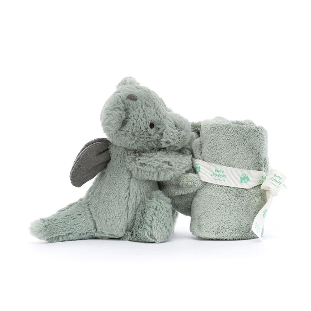 Chupete De Conejo Jellycat Bashful Dragon Soother 15cm x 34cm x 34cm Verde  Ecuador |  UHTFW8032