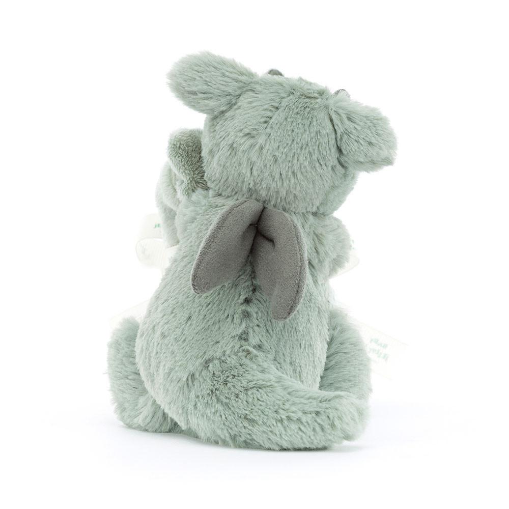 Chupete De Conejo Jellycat Bashful Dragon Soother 15cm x 34cm x 34cm Verde  Ecuador |  UHTFW8032
