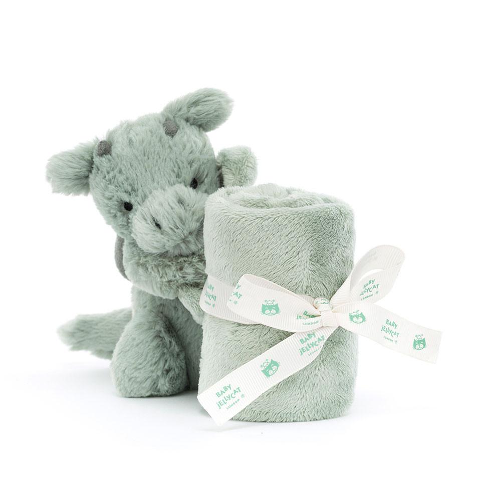 Chupete De Conejo Jellycat Bashful Dragon Soother 15cm x 34cm x 34cm Verde  Ecuador |  UHTFW8032
