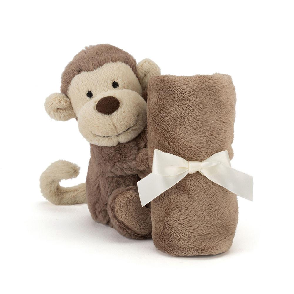 Chupete De Conejo Jellycat Bashful Monkey Soother 15cm x 34cm x 34cm Marrones  Ecuador |  YVKQE8726