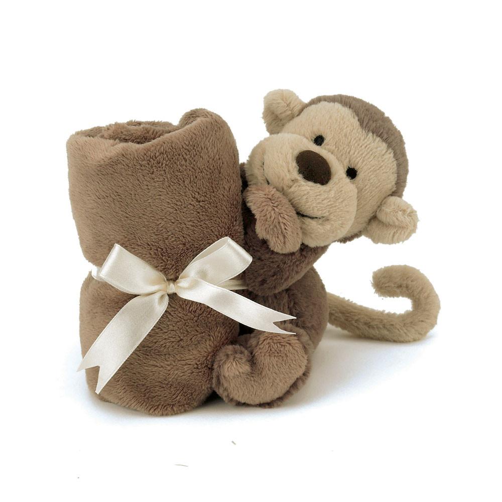 Chupete De Conejo Jellycat Bashful Monkey Soother 15cm x 34cm x 34cm Marrones  Ecuador |  YVKQE8726