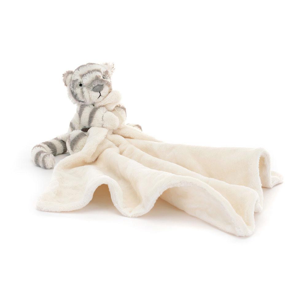 Chupete De Conejo Jellycat Bashful Snow Tiger Soother 15cm x 34cm x 34cm Gris  Ecuador |  LROIK0517