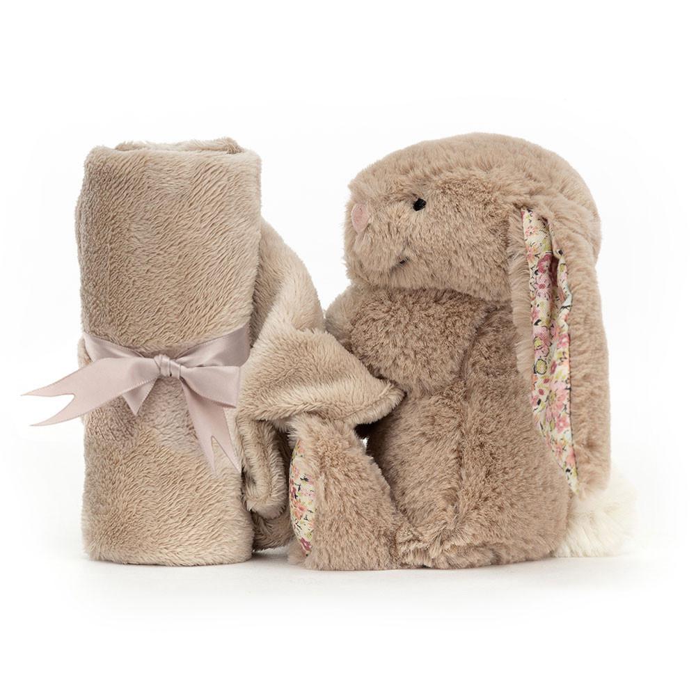 Chupete De Conejo Jellycat Blossom Bea Bunny Soother 10cm x 34cm x 34cm Beige  Ecuador |  HEVMA4175