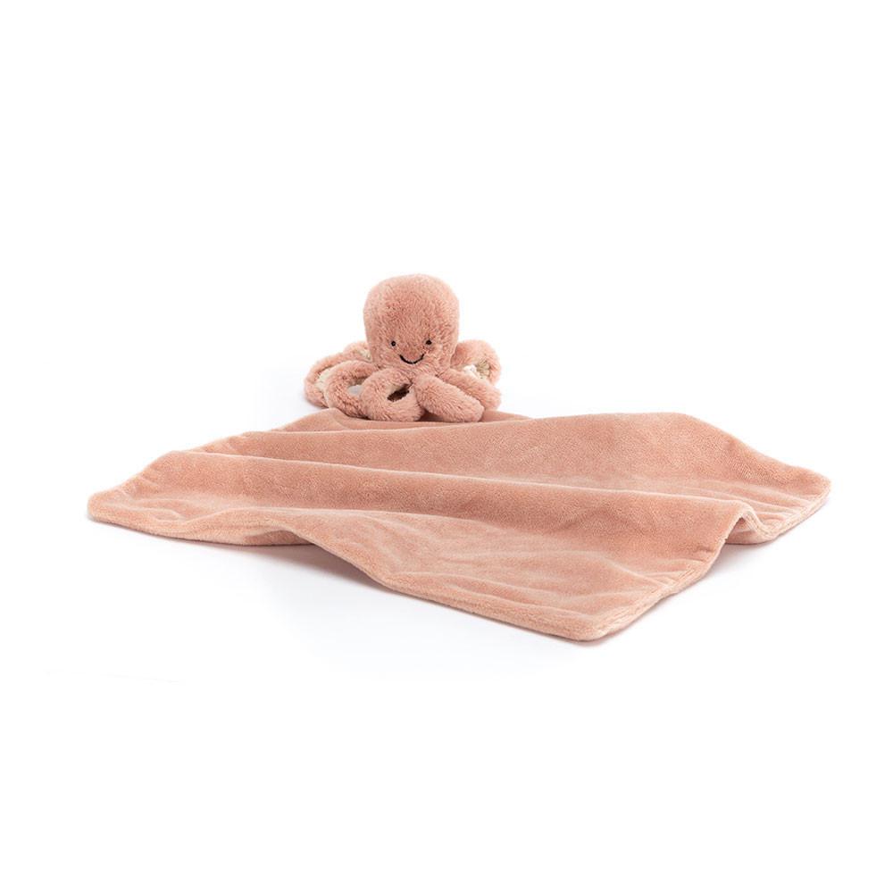Chupete De Conejo Jellycat Odell Octopus Soother 28cm x 18cm x 7cm Naranjas  Ecuador |  BVIMZ3152