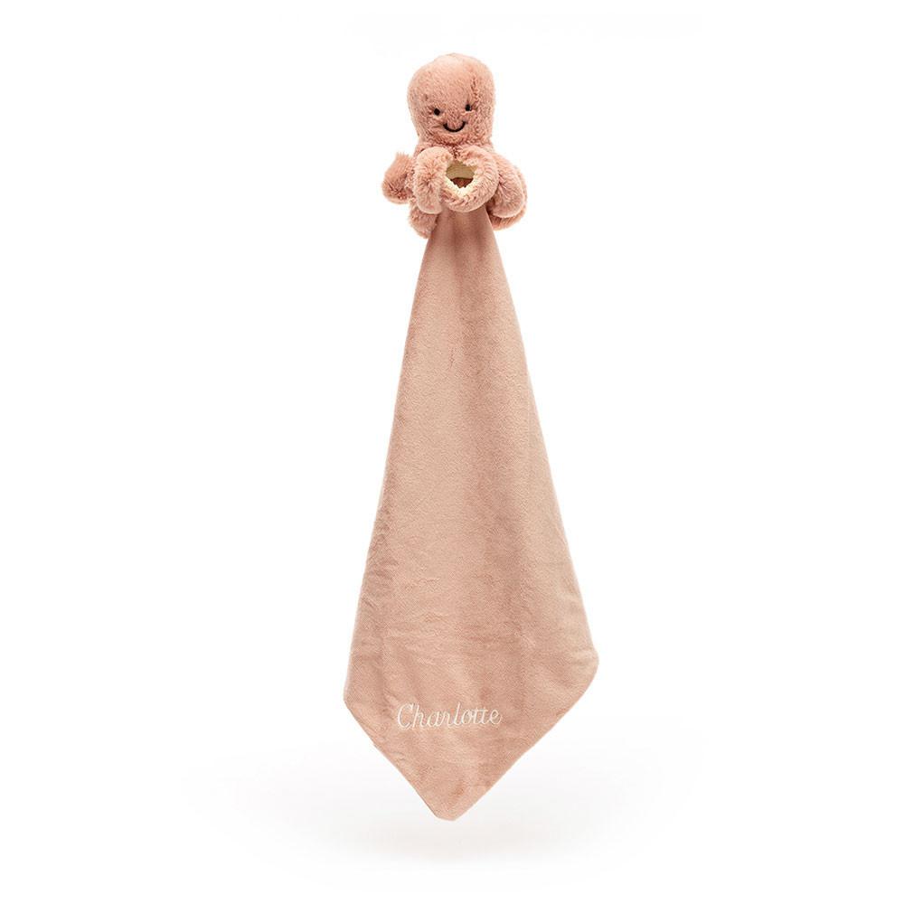Chupete De Conejo Jellycat Personalised Odell Octopus Soother 15cm x 34cm x 34cm Naranjas  Ecuador |  NHPFY5139