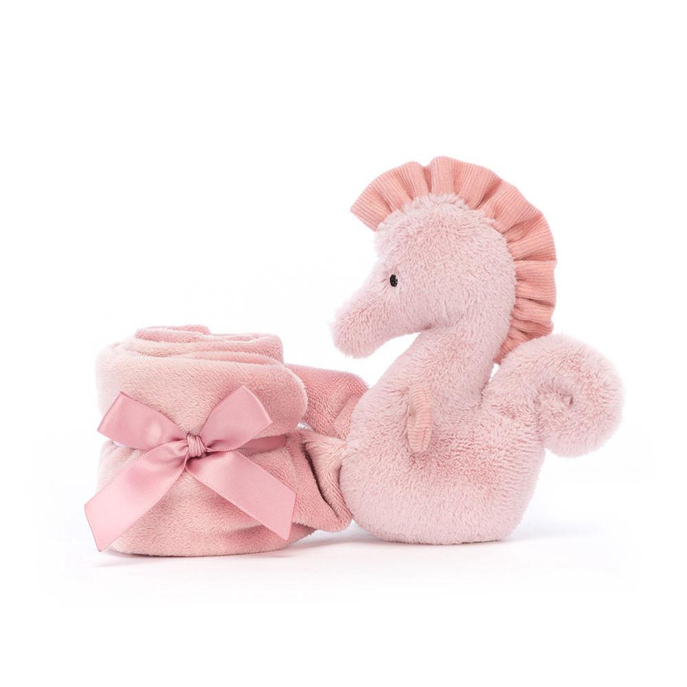 Chupete De Conejo Jellycat Sienna Seahorse Soother 13cm x 34cm x 34cm Rosas  Ecuador |  EUVDW2408