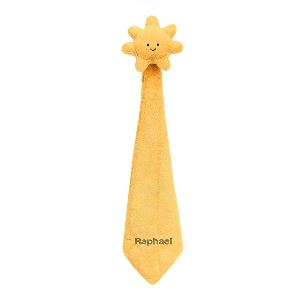 Chupetes Y Mantas Jellycat Personalised Sun Soother 12cm x 34cm x 34cm Amarillo  Ecuador |  SPBHN1893