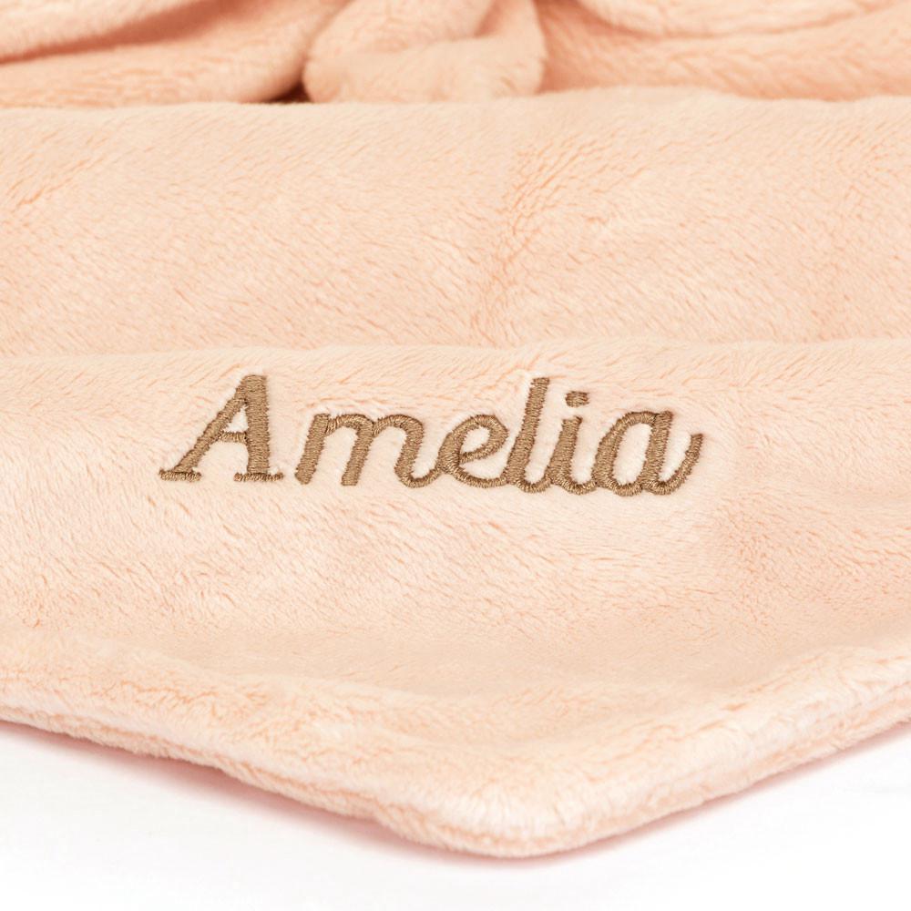 Chupetes Y Mantas Jellycat Personalised Bashful Blush Bunny Soother 15cm x 34cm x 34cm Rosas  Ecuador |  IUBVG6081