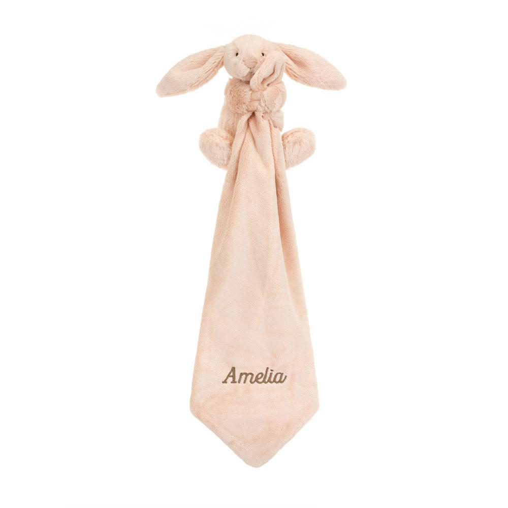 Chupetes Y Mantas Jellycat Personalised Bashful Blush Bunny Soother 15cm x 34cm x 34cm Rosas  Ecuador |  IUBVG6081