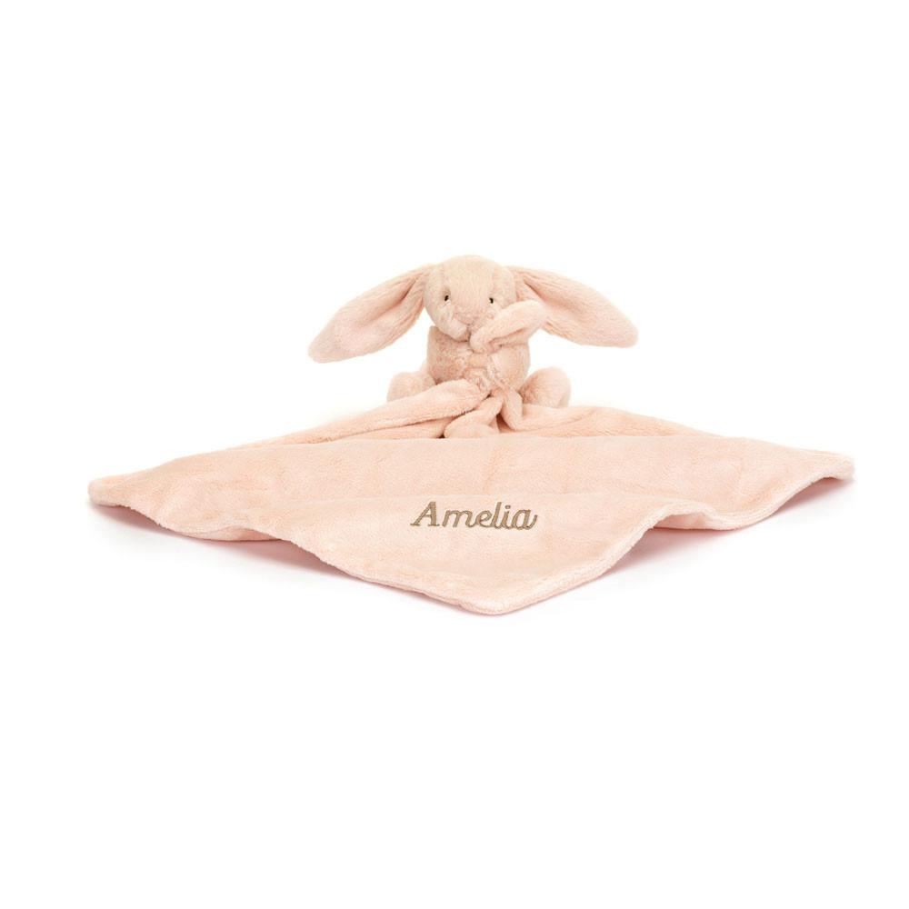 Chupetes Y Mantas Jellycat Personalised Bashful Blush Bunny Soother 15cm x 34cm x 34cm Rosas  Ecuador |  IUBVG6081
