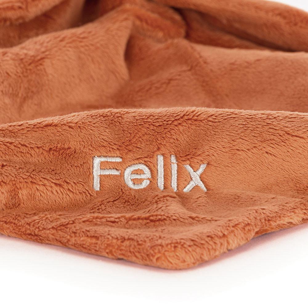 Chupetes Y Mantas Jellycat Personalised Bashful Fox Cub Soother 15cm x 34cm x 34cm Naranjas  Ecuador |  ODHRI8465