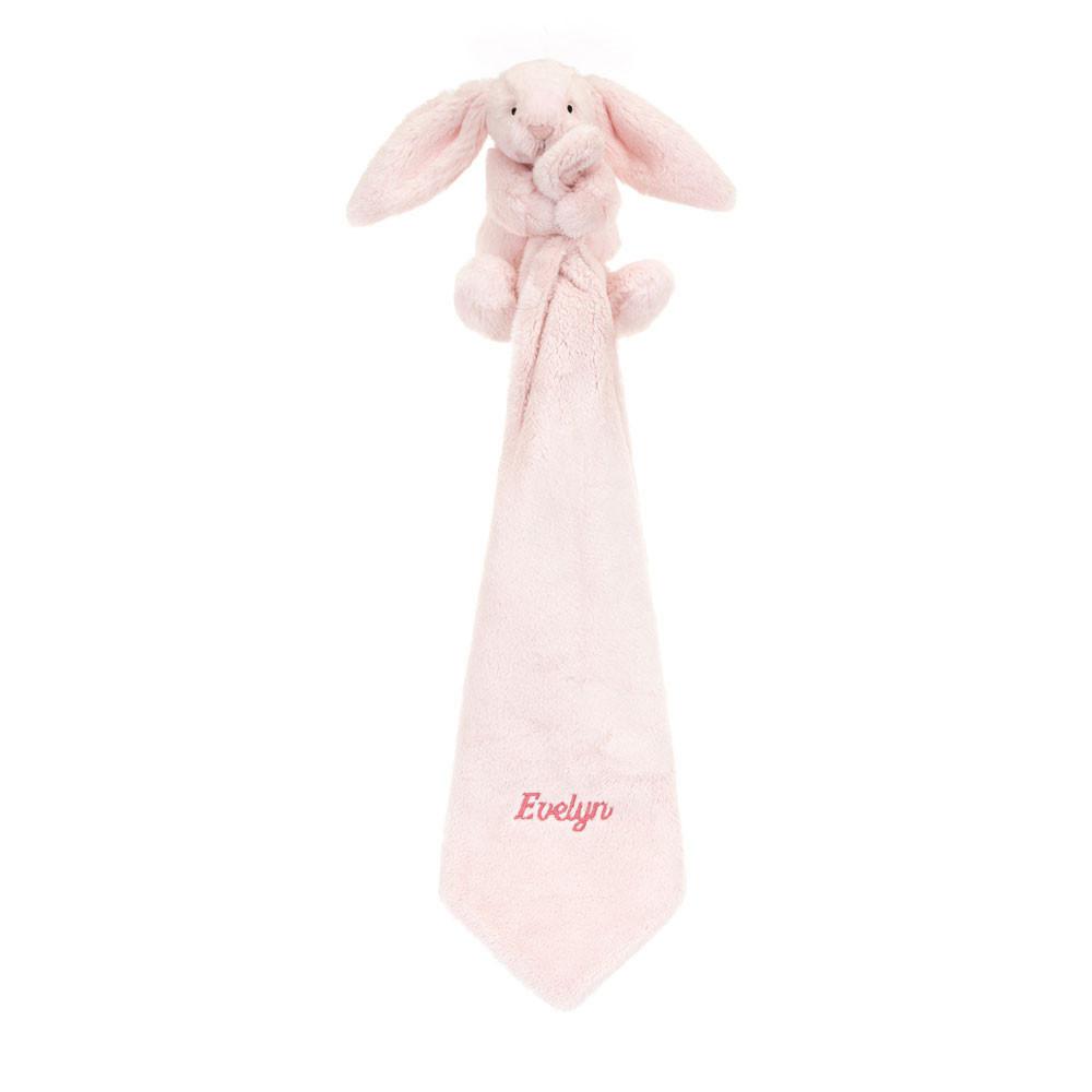 Chupetes Y Mantas Jellycat Personalised Bashful Bunny Soother 15cm x 34cm x 34cm Rosas  Ecuador |  HIEPG9831