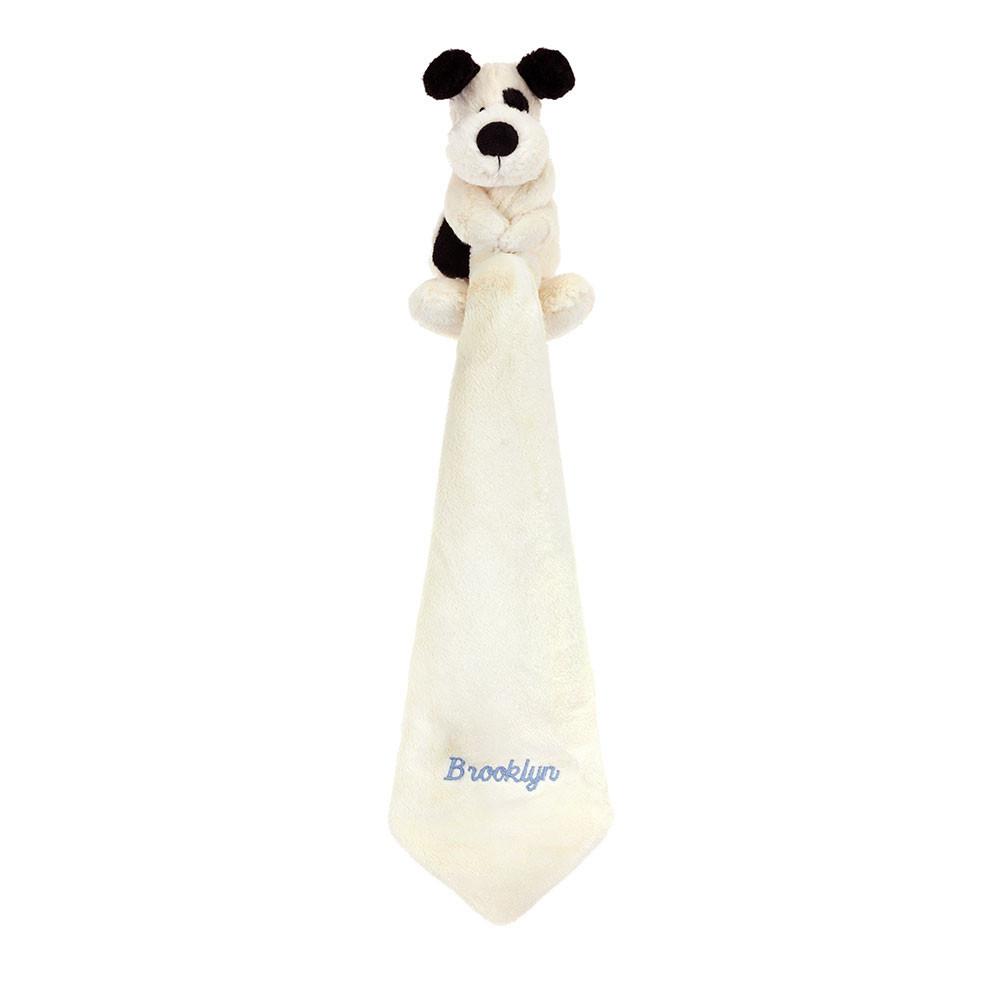 Chupetes Y Mantas Jellycat Personalised Bashful & Cream Puppy Soother 15cm x 34cm x 34cm Blancas  Ecuador |  TAKGS9316