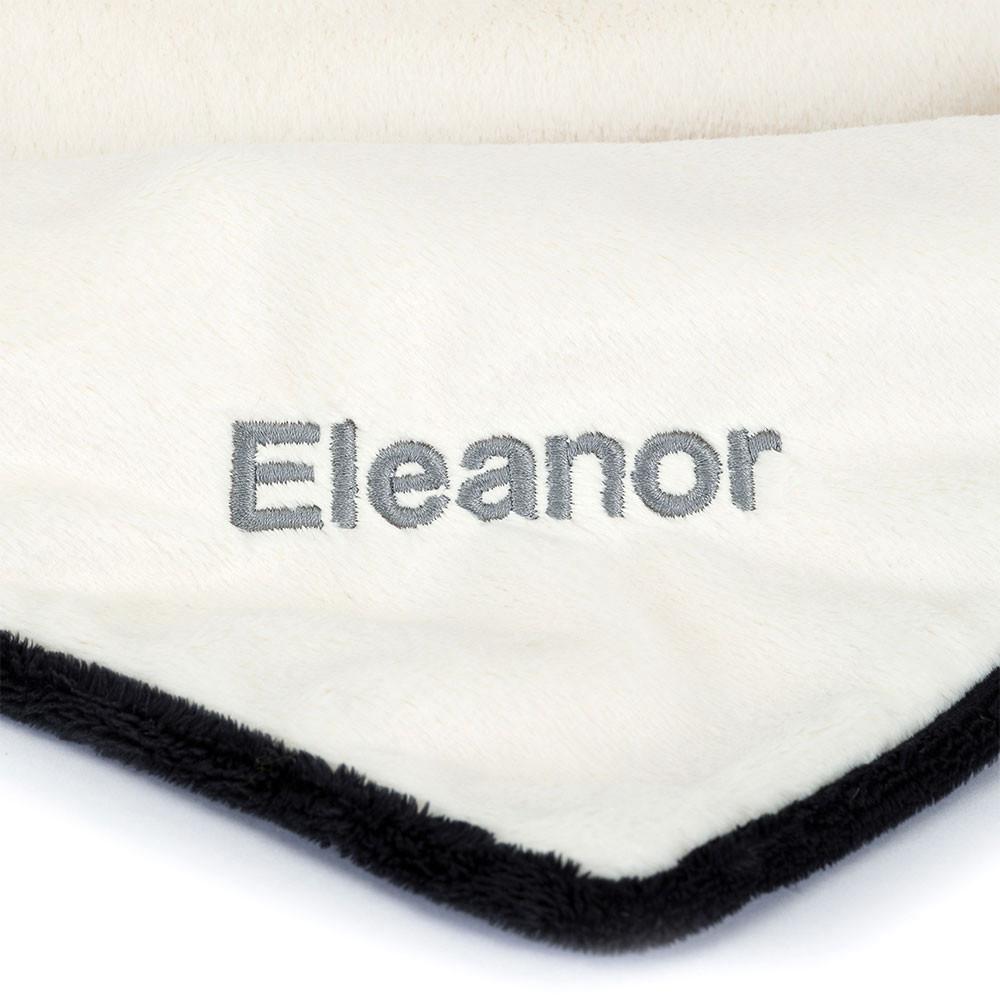 Chupetes Y Mantas Jellycat Personalised Bashful & Cream Puppy Blankie 56cm x 70cm x 9cm Blancas  Ecuador |  LDVKT2149