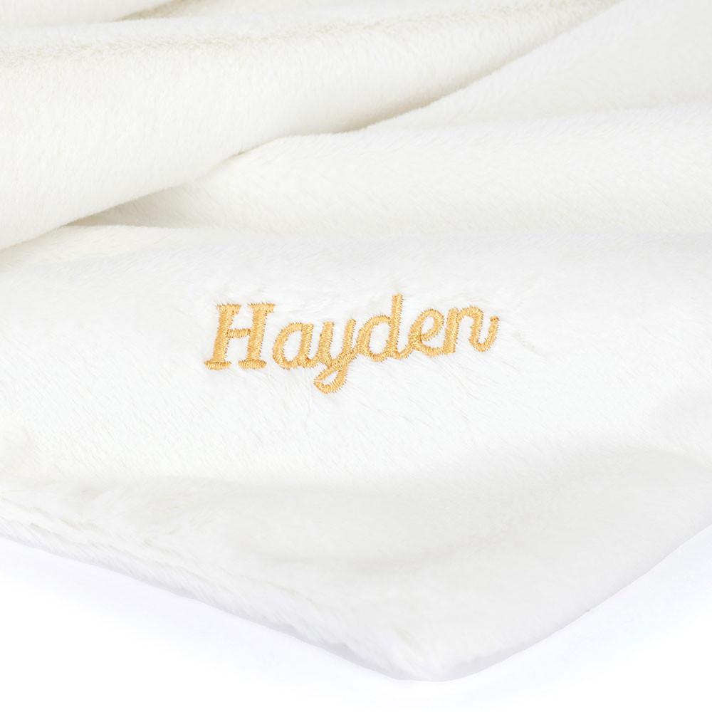 Chupetes Y Mantas Jellycat Personalised Bashful Luxe Bunny Luna Blankie 56cm x 70cm x 9cm Blancas  Ecuador |  PNGCD5346